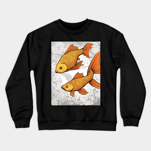 From Guppies to Giants Crewneck Sweatshirt by animegirlnft